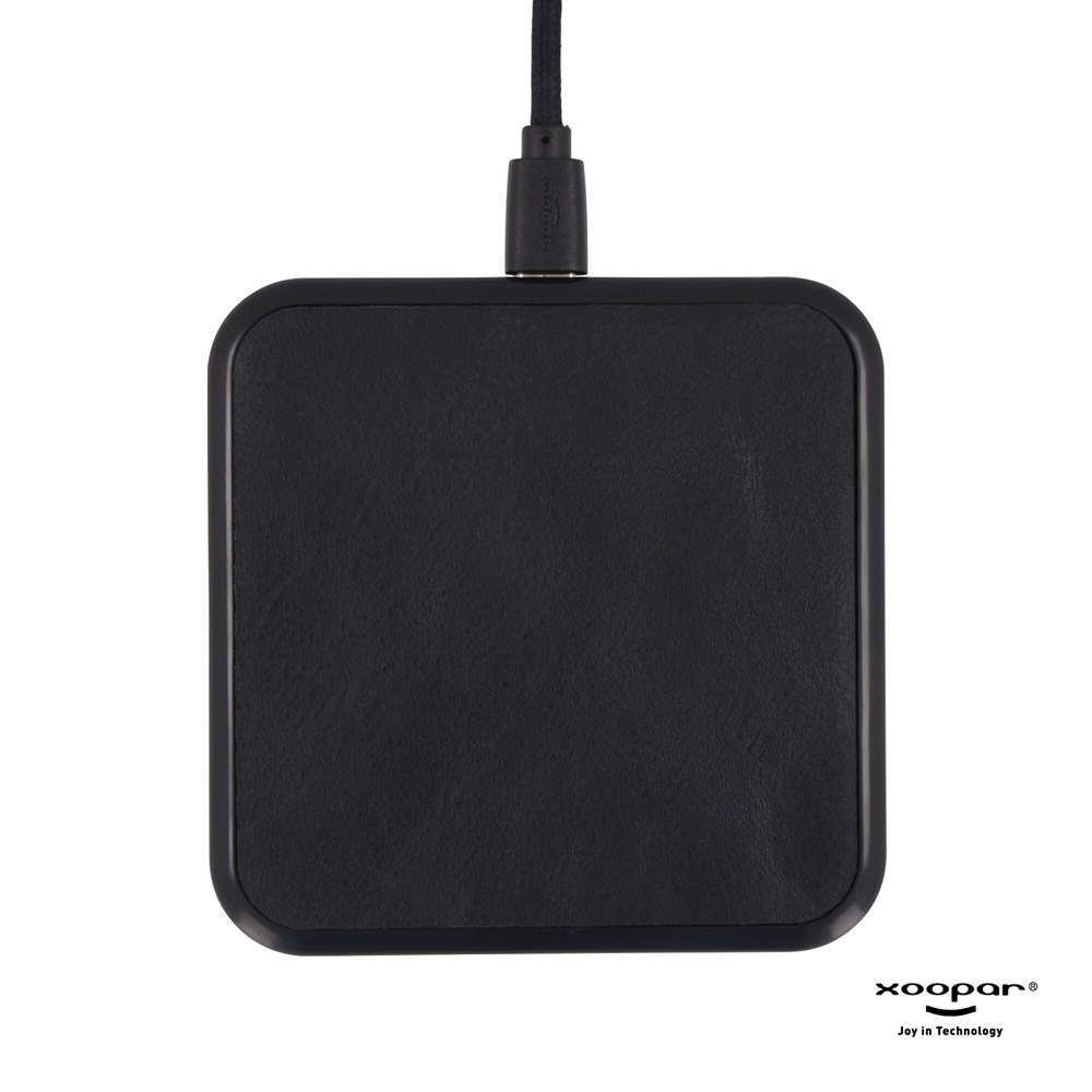 2259 | Xoopar Iné Wireless Fast Charger - Recycled Leather 15W 2259 | Xoopar Iné Wireless Fast Charger - Recycled Leather 15W
