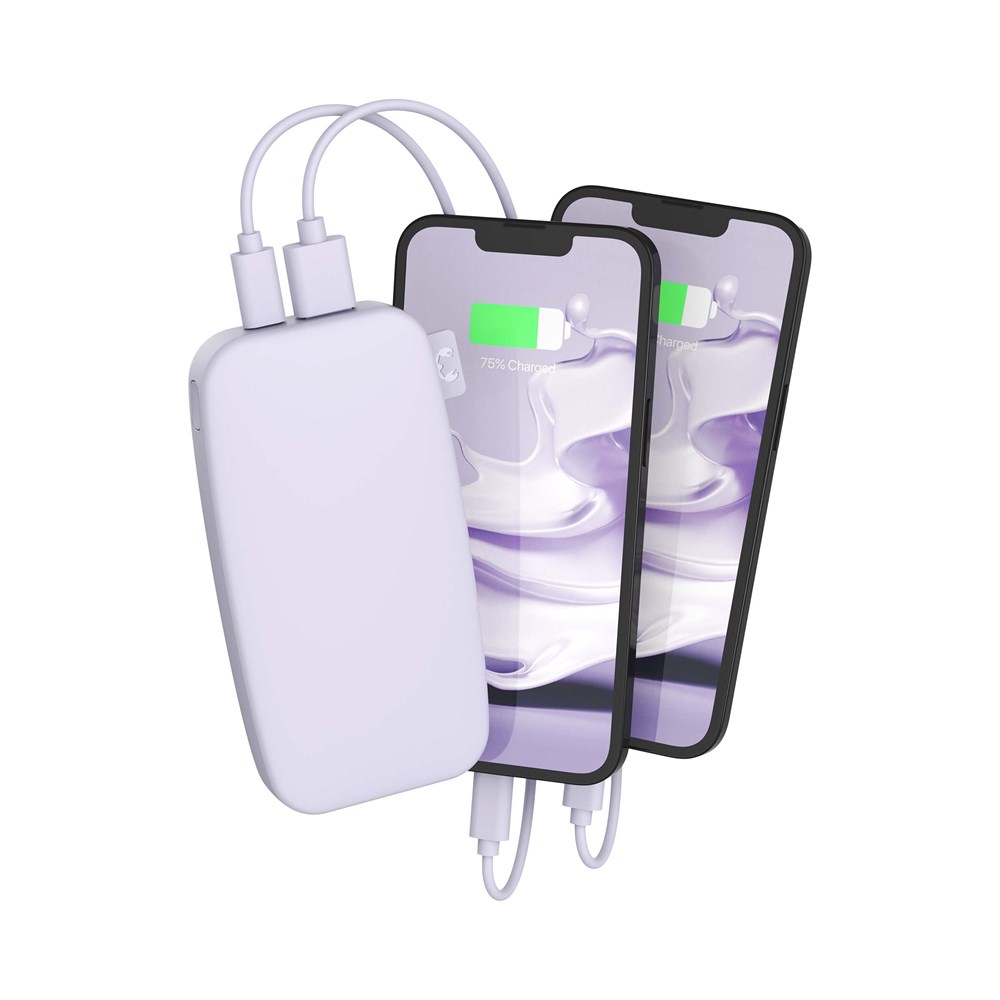 Fresh 'n Rebel Powerbank 12000 mAh USB-C Dreamy Lilac