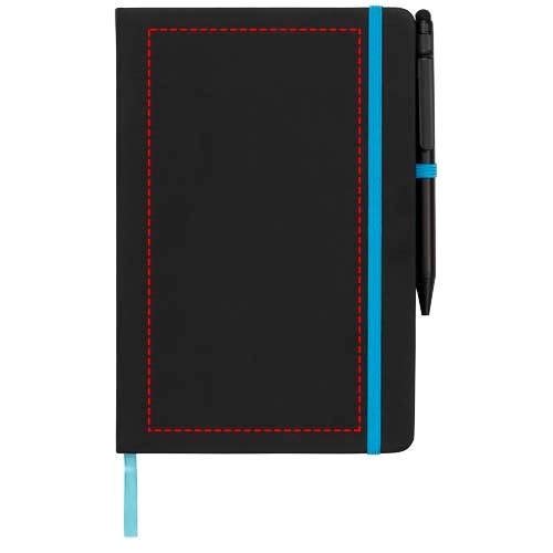 Noir Edge A5 Notizbuch mit farbigem Rand Noir Edge A5 Notizbuch mit farbigem Rand