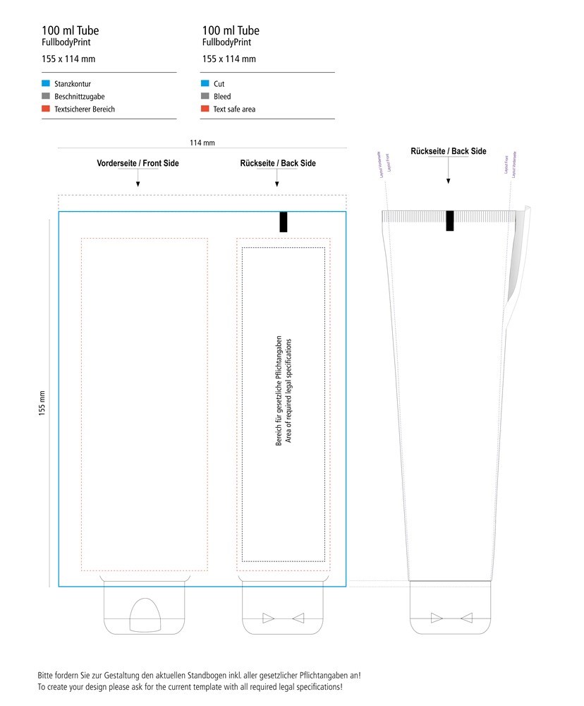 Hände-Desinfektionsgel (DIN EN 1500), 100 ml Tube Hände-Desinfektionsgel (DIN EN 1500), 100 ml Tube