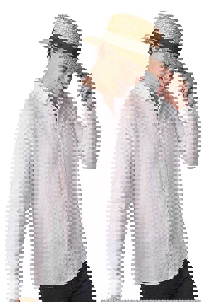 KP069 - Strohhut Canotierhut