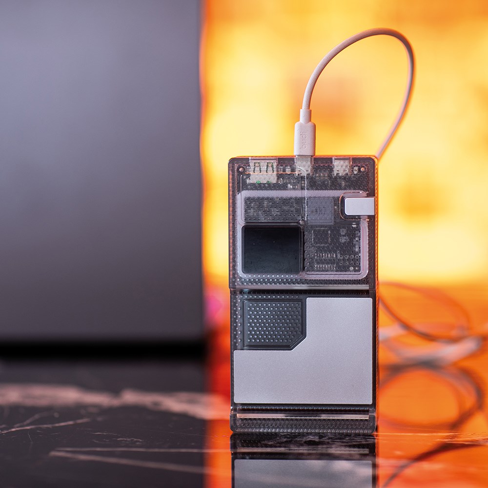 Elexa Powerbank recy.ABS 20 000 mAh  - Schwarz