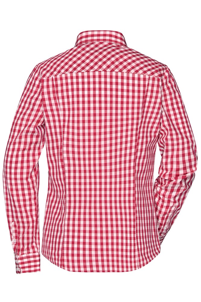 Ladies' Checked Blouse Ladies' Checked Blouse