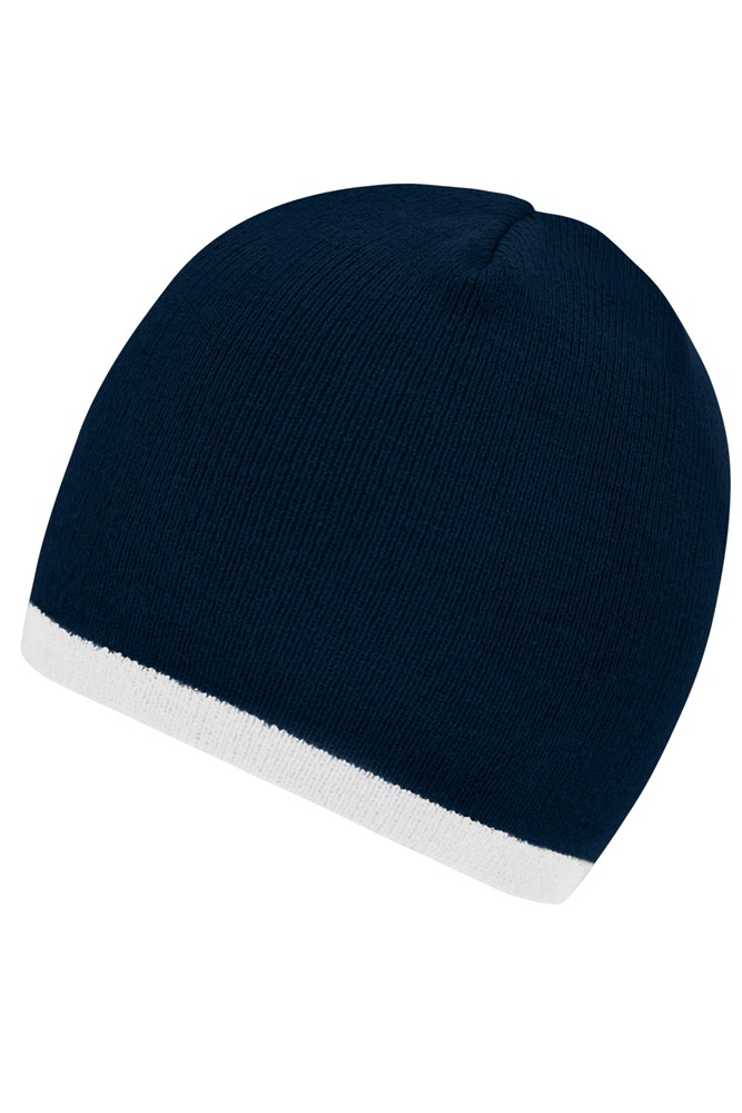 Beanie with Contrasting Border Beanie with Contrasting Border