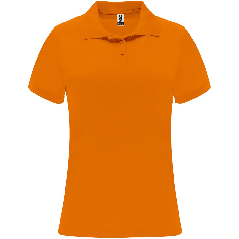 Monzha Sport Poloshirt für Damen - Fluor Orange