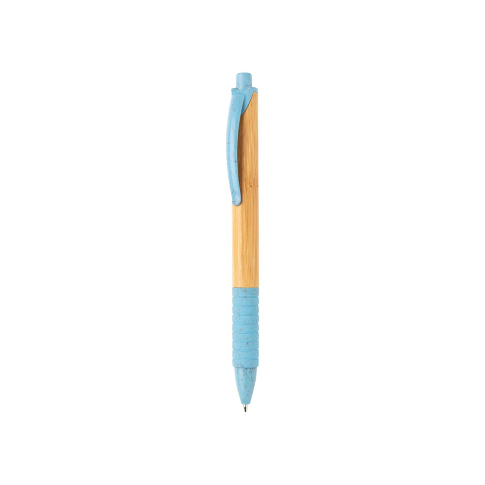 Bambus & Weizenstroh Stift - blau (± PMS 542)