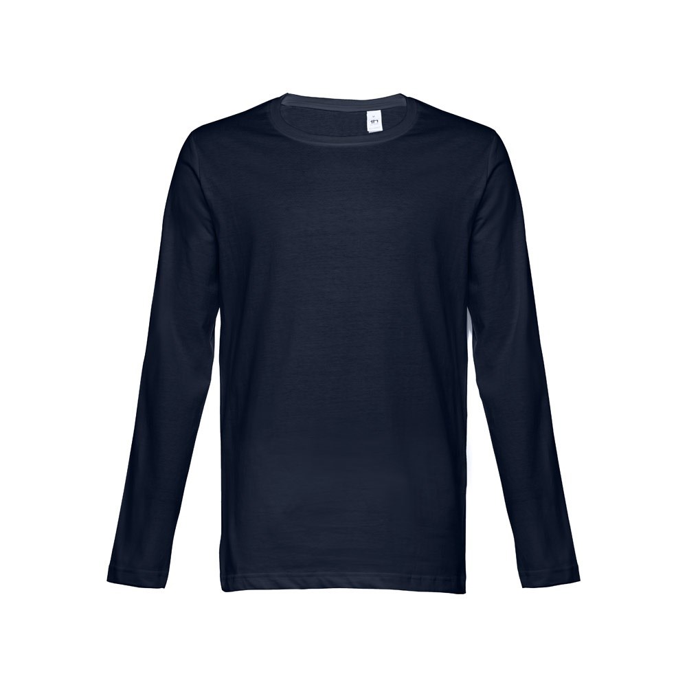 THC BUCHAREST. Herren Langarm T-Shirt - Dunkelblau