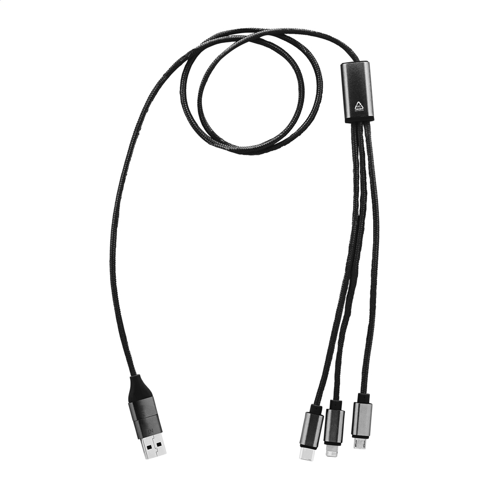 Ralong - USB-Ladekabel - schwarz