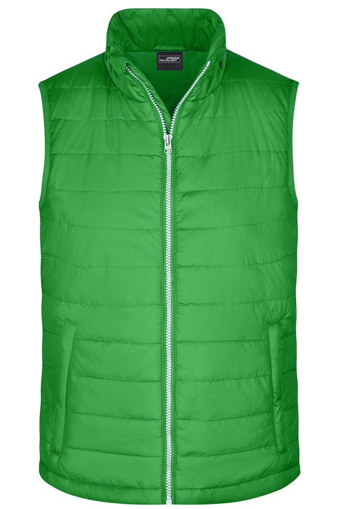 Men's Padded Vest - Green (ca. Pantone 363C)