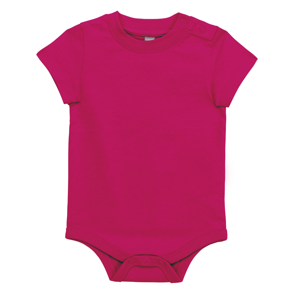 K831 - Baby Kurz-armbody - fuchsia