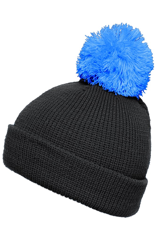 Pompon Hat with Brim Pompon Hat with Brim