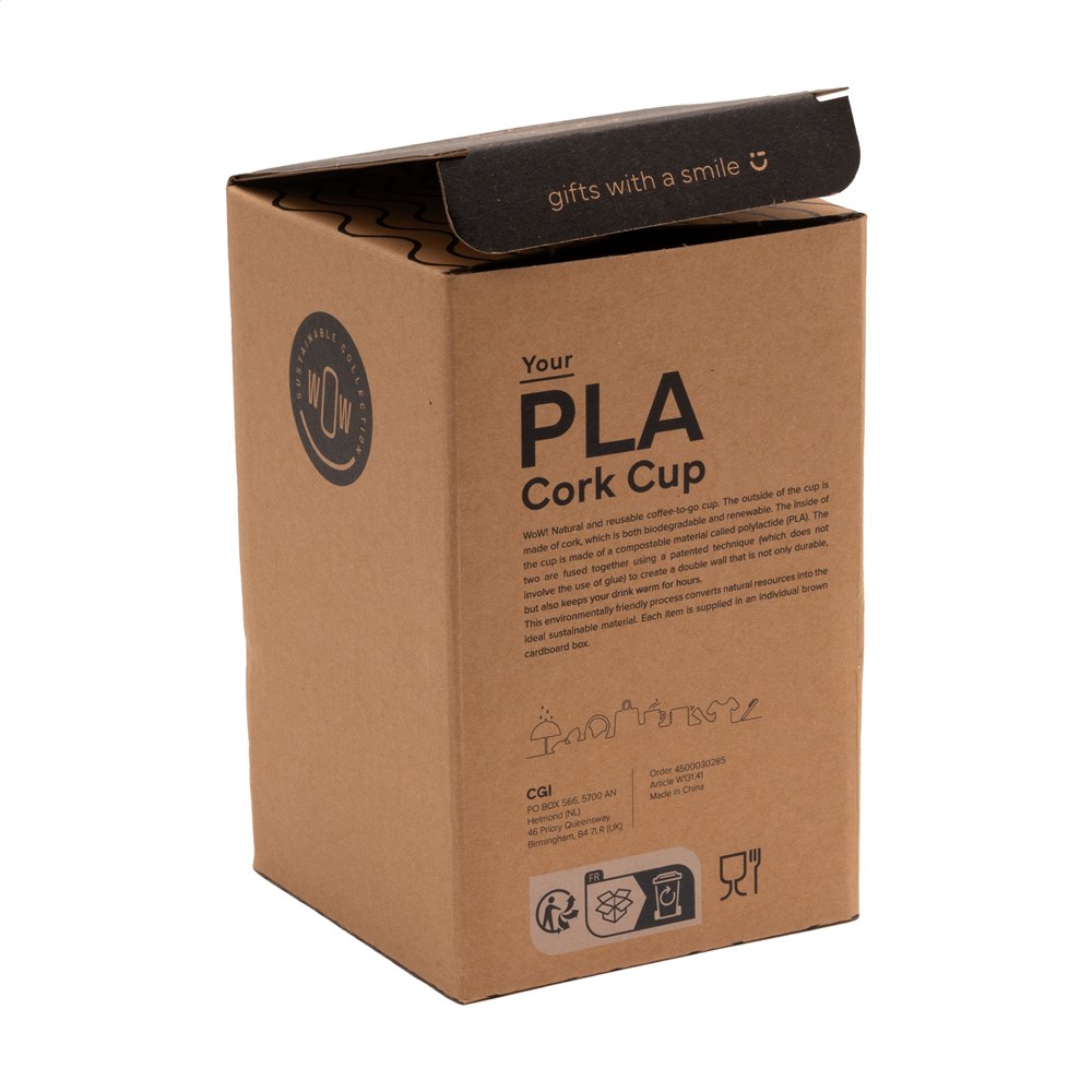 PLA Cork Cup 350 ml Kaffeebecher PLA Cork Cup 350 ml Kaffeebecher