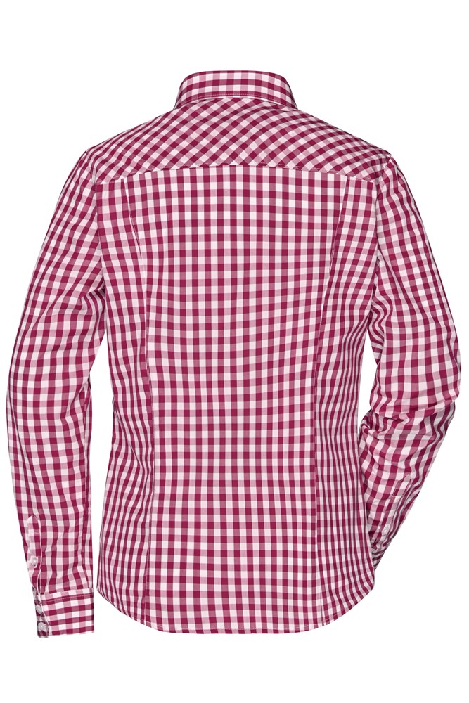 Ladies' Checked Blouse Ladies' Checked Blouse