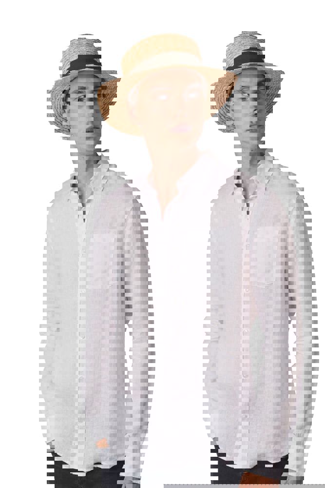 KP069 - Strohhut Canotierhut