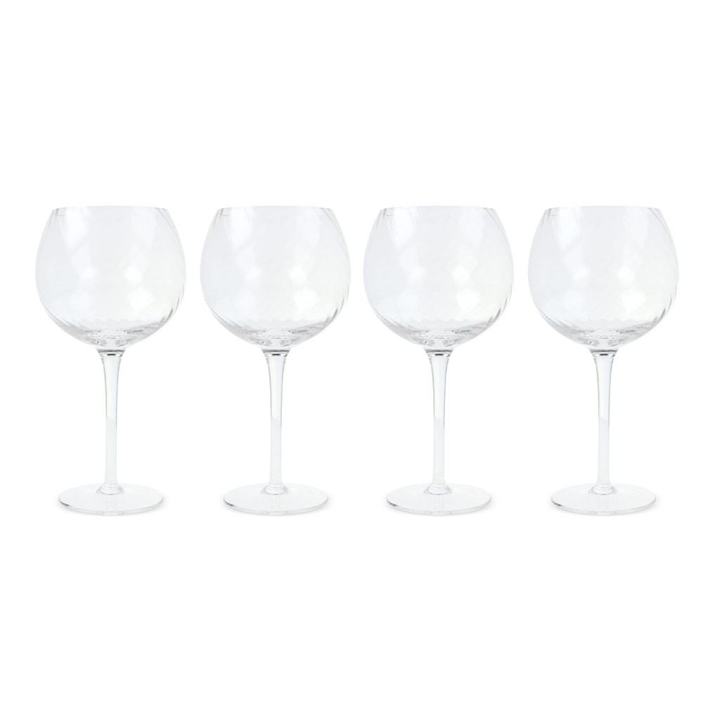Byon Opacity 4er-Set Weingläser mit stilvollem Glasmuster 470ml Byon Opacity 4er-Set Weingläser mit stilvollem Glasmuster 470ml