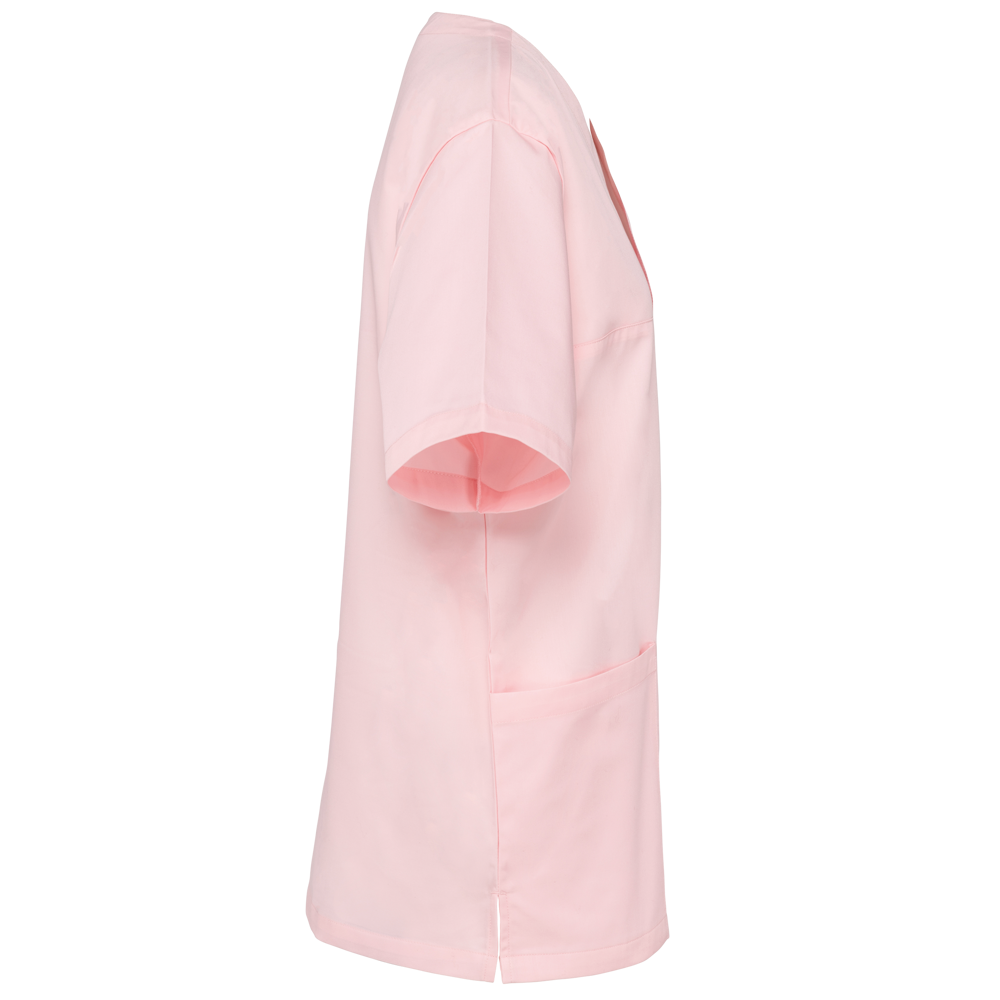 WK507C - Kurzärmlige Unisex-Tunika aus Baumwollpolyester