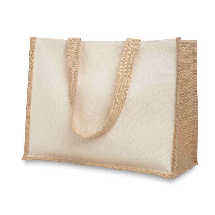 CAMPO DE FIORI - Jute/Canvas Shopper 