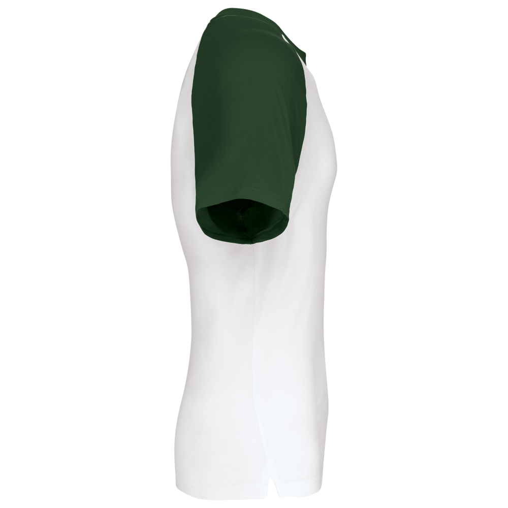 K330 - Baseball-Shirt, zweifarbig