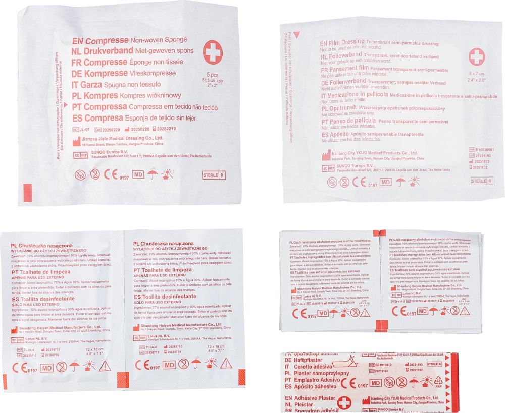 Erste-Hilfe-Tasche aus rPET-Polyester (600D) Kairo