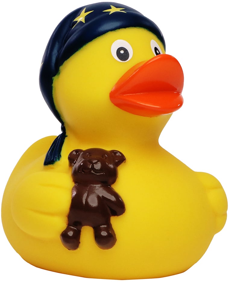 Quietsche-Ente Schlafmütze