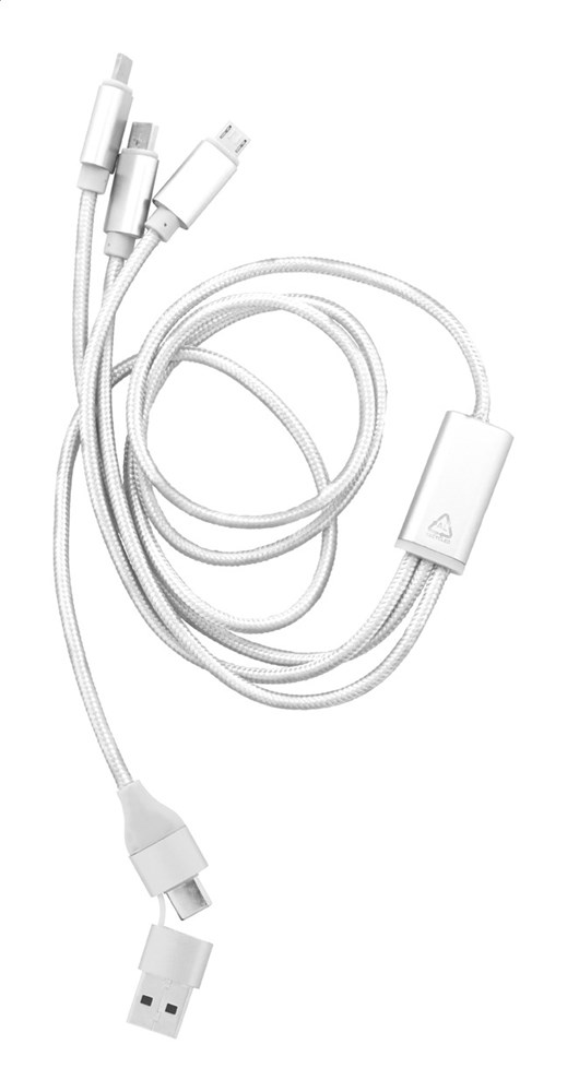 Ralong - USB-Ladekabel - silber