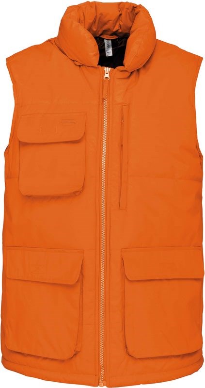 WK. Designed To Work Bodywärmer wattiert - Orange