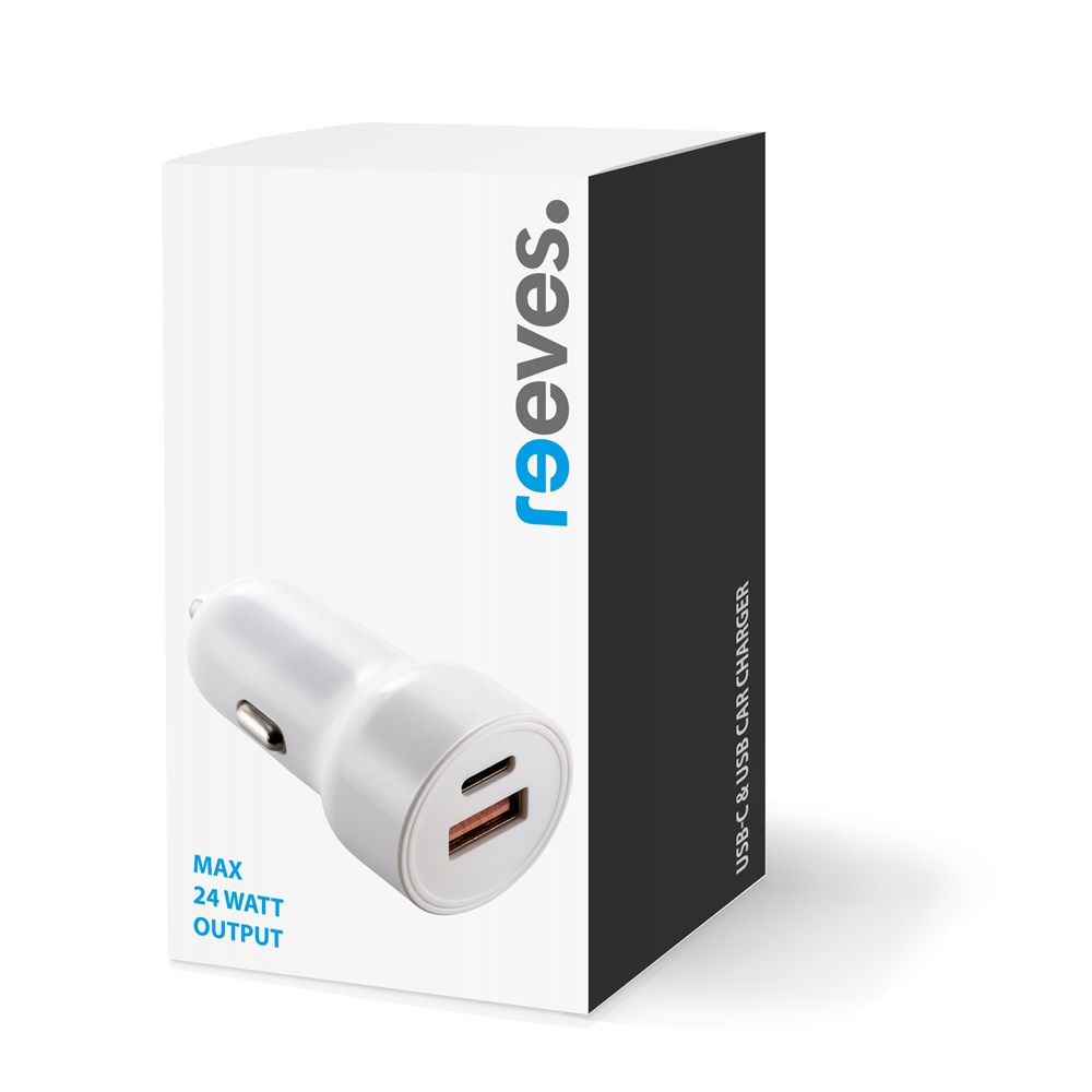 USB-C & USB Autoladegerät REEVES-VALLEJO USB-C & USB Autoladegerät REEVES-VALLEJO