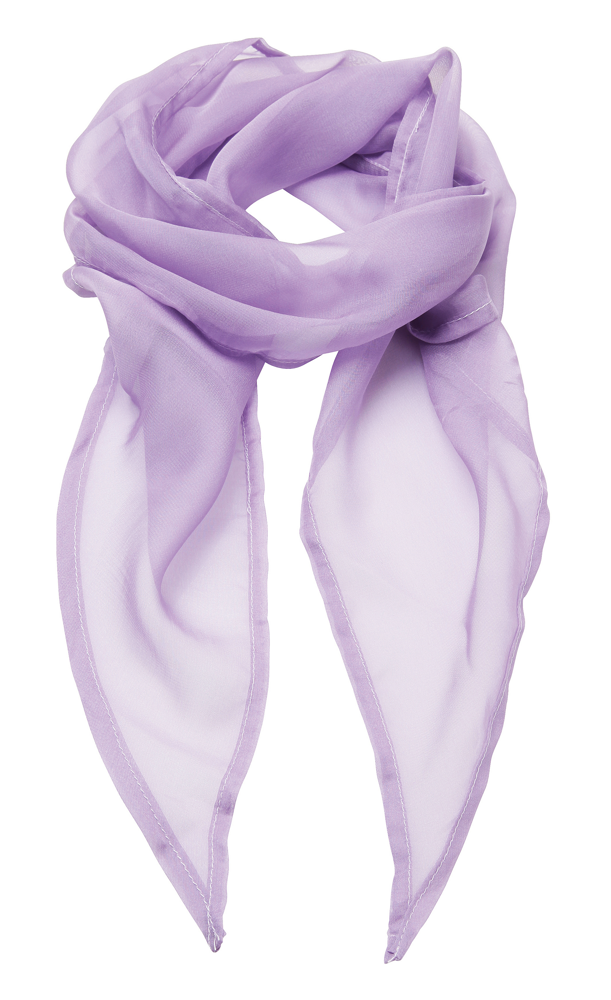 PR740 - Ladies Chiffon Scarf - Lilac