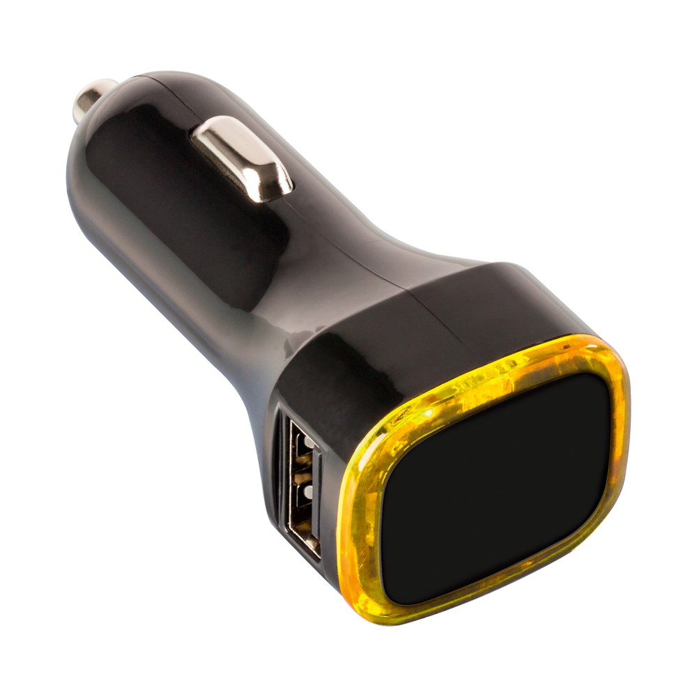 USB-Autoladeadapter COLLECTION 500 - Gelb