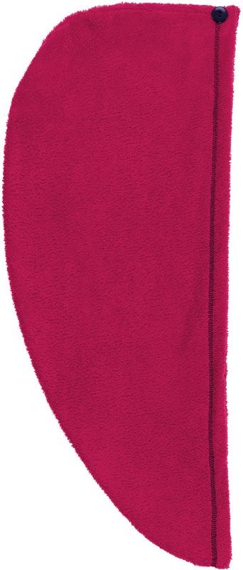 Kariban Superweiches Haartrockenhandtuch aus Mikrofaser - Fuchsie / Marine