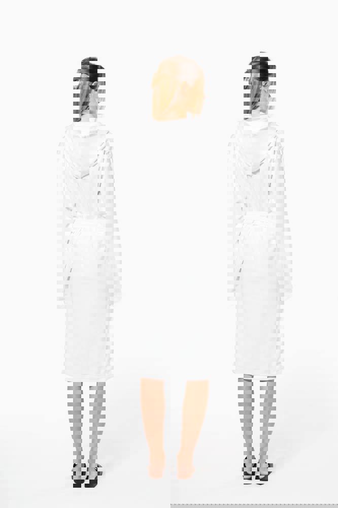 K140CXX - Bademantel mit Kapuze Bio