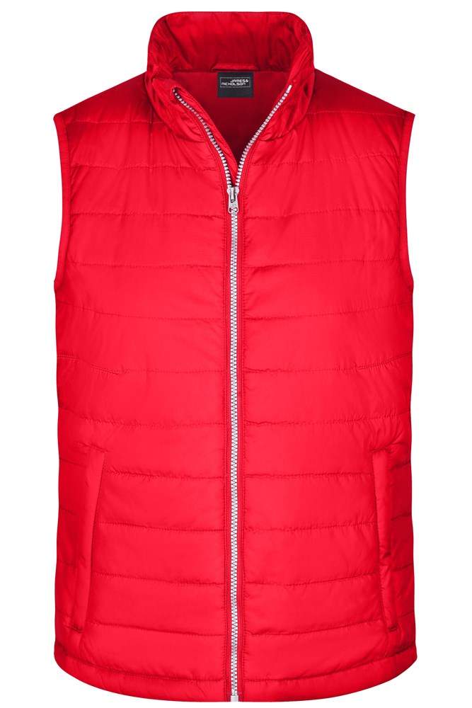 Men's Padded Vest - Red (ca. Pantone 200C)