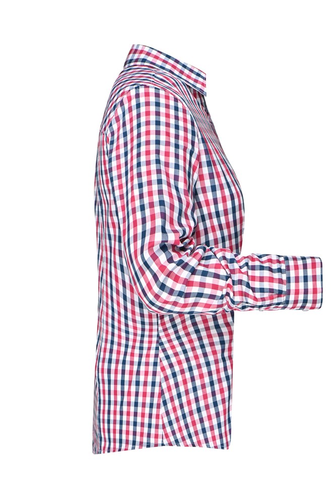 Ladies' Checked Blouse Ladies' Checked Blouse