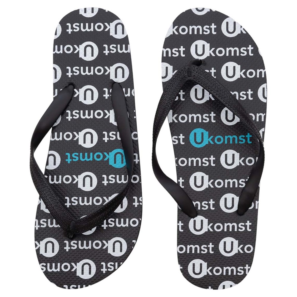 Flip Flops mit bedrucktem Riemen