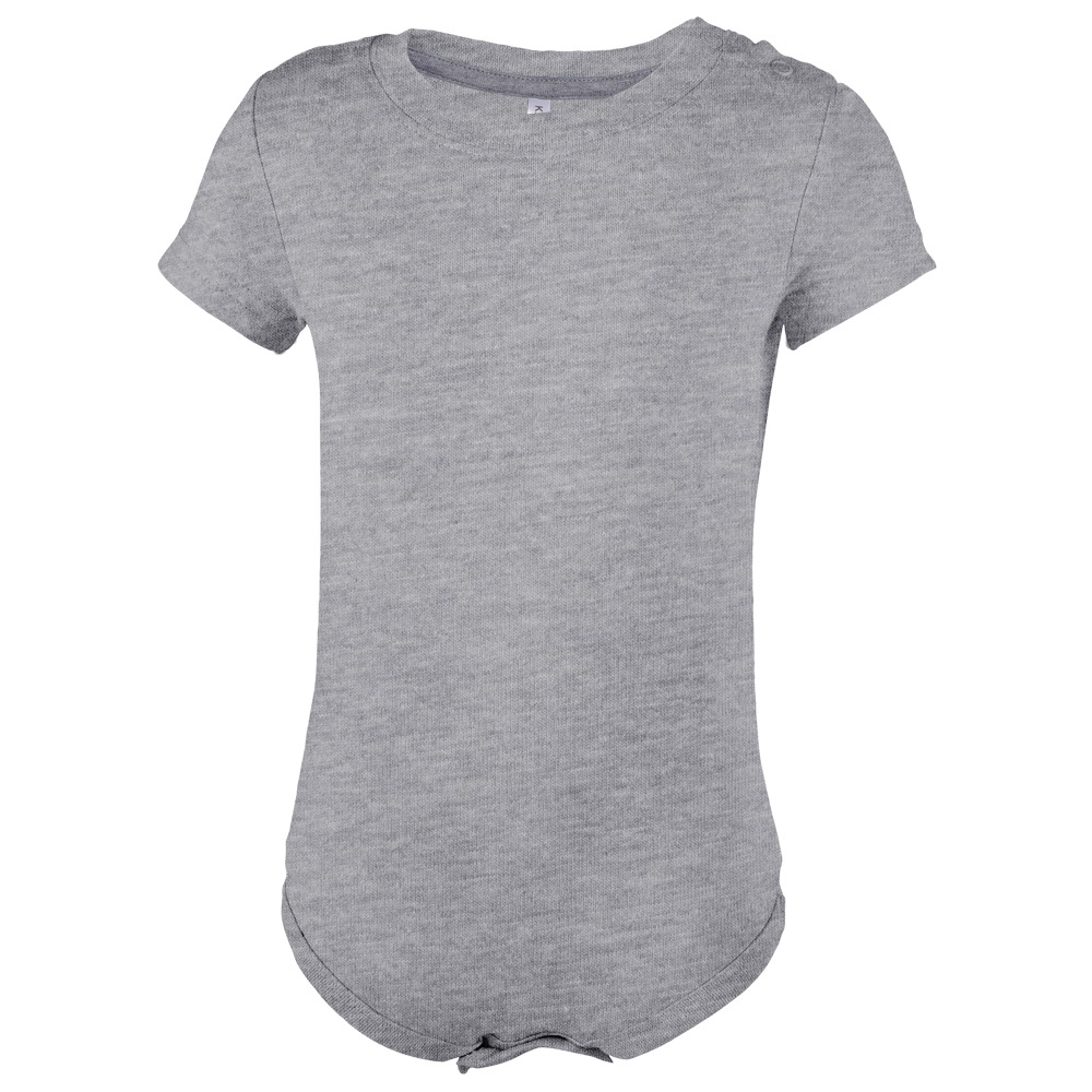 K831 - Baby Kurz-armbody - Oxford Grey