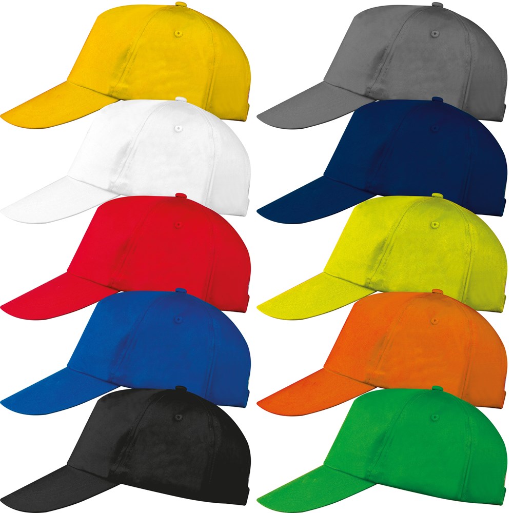 5 Panel Baumwoll-Baseball-Cap