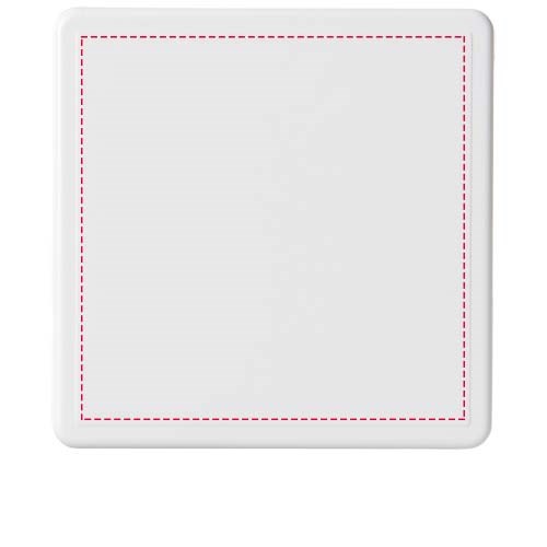 Renzo quadratischer Kunststoffuntersetzer