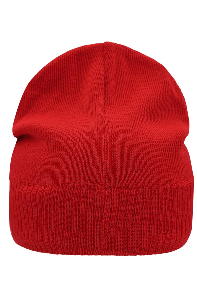 Knitted Beanie with Fleece Inset Knitted Beanie with Fleece Inset