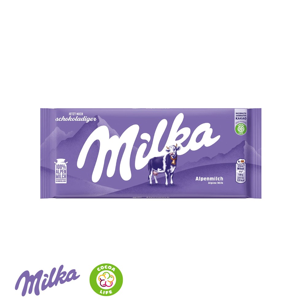 MILKA SCHOKOLADENTAFEL MILKA SCHOKOLADENTAFEL
