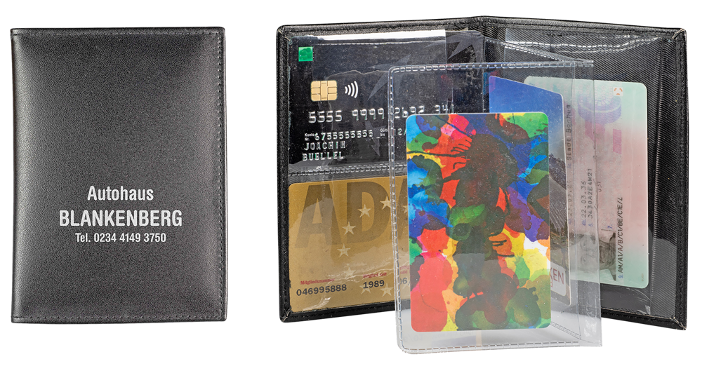 Ausweistasche MAART mit Schwenkfach - Art. 55523