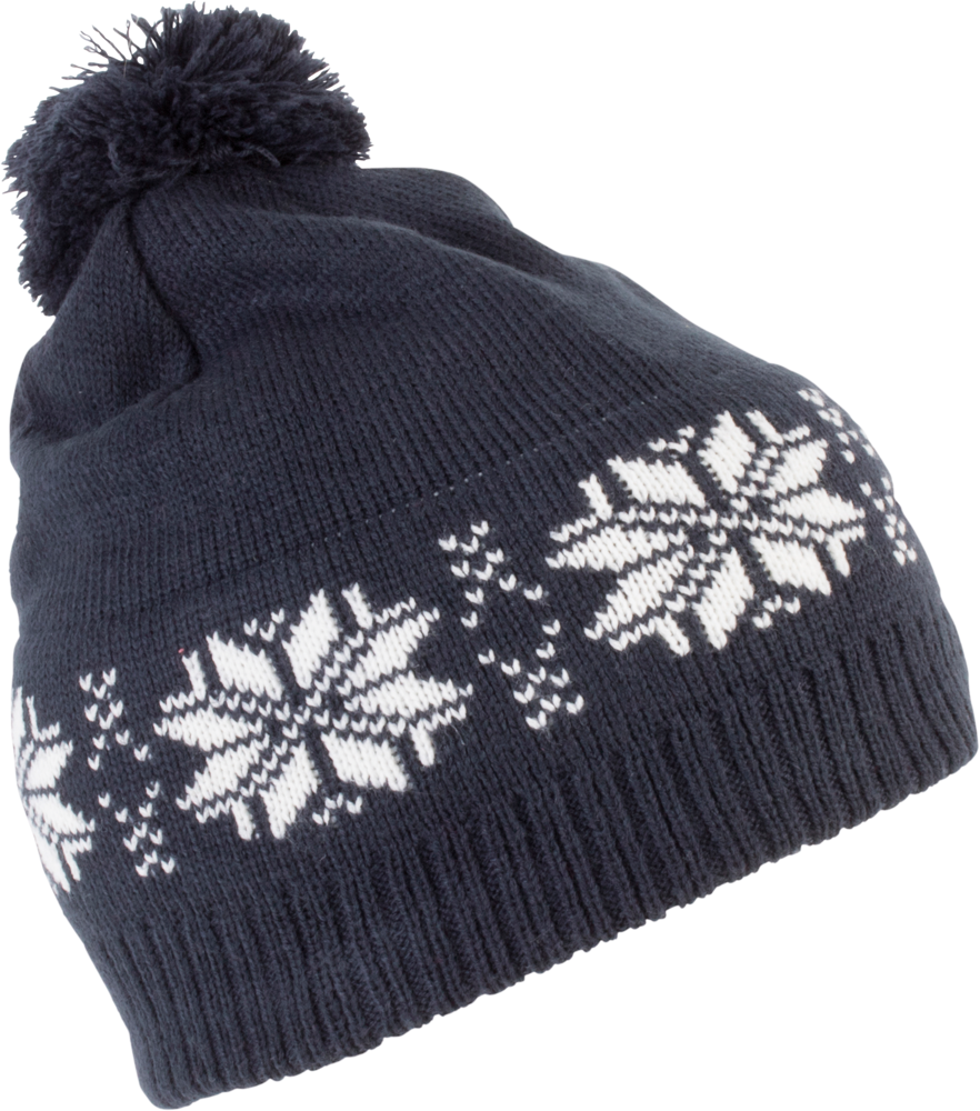 KP540 - Weihnachtsstrickmütze mit Sternmuster KP540 - Weihnachtsstrickmütze mit Sternmuster