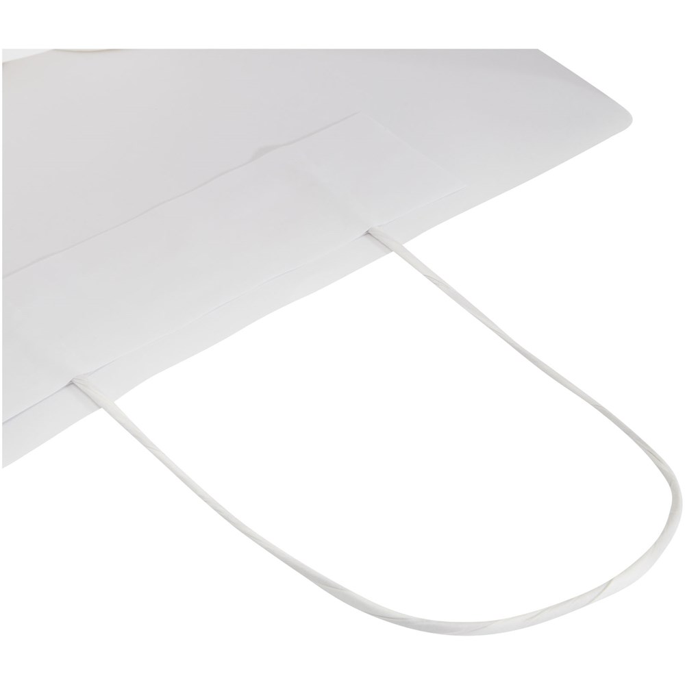 Kraftpapiertasche 120 g/m² mit gedrehten Griffen – mittel Kraftpapiertasche 120 g/m² mit gedrehten Griffen – mittel