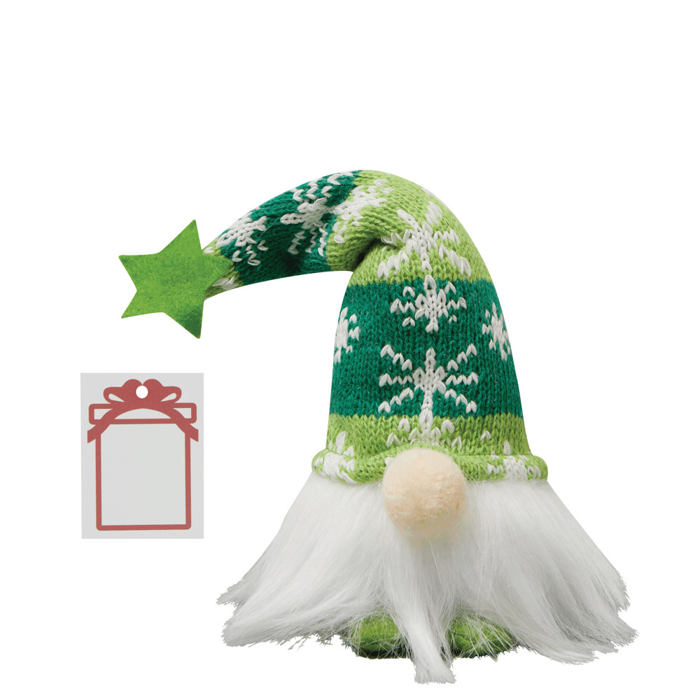 EMIL - Weihnachts-Wichtel, mit Licht - grün