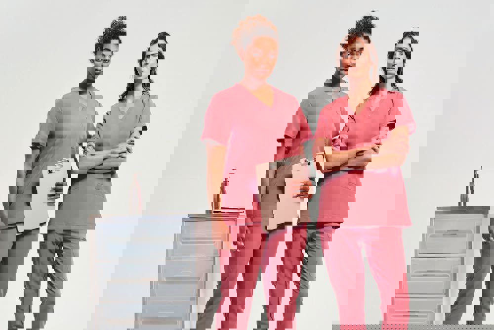 NN310 - Tunika mit Stretchanteil und kurzen Ärmeln, Damen