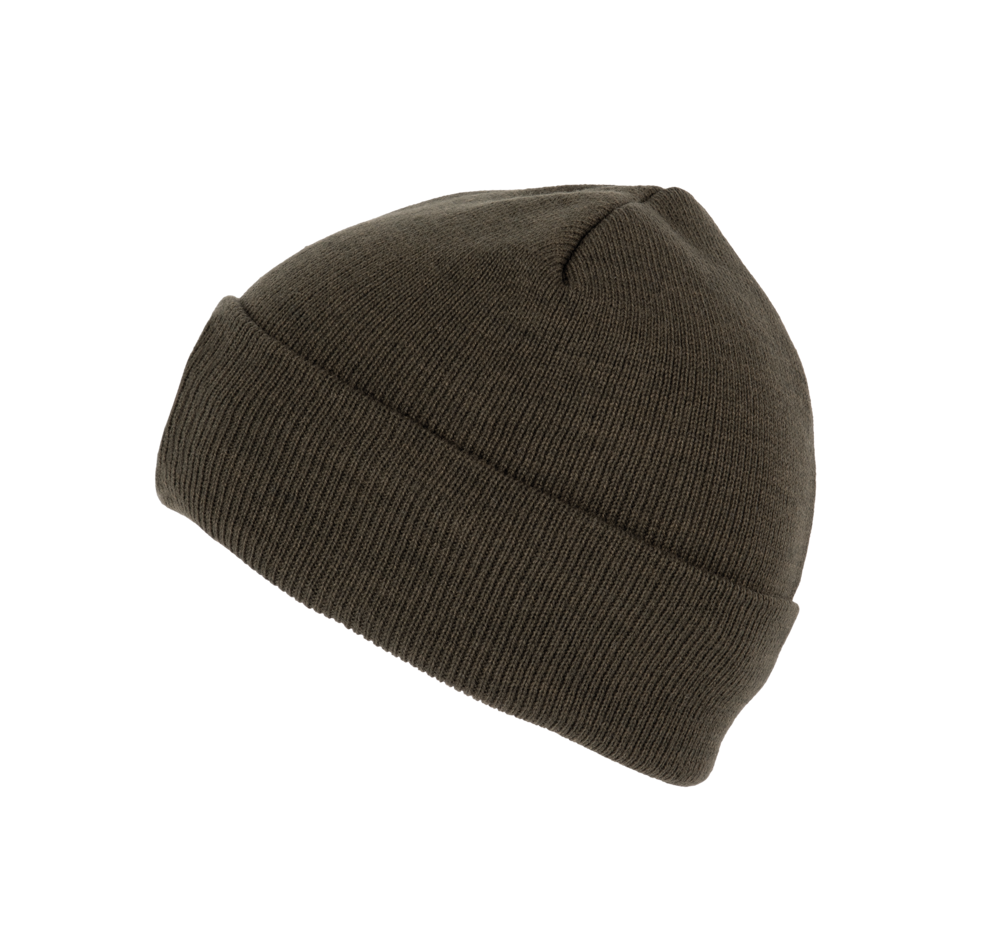 KP892 - Recycelte Mütze mit Strickumschlag