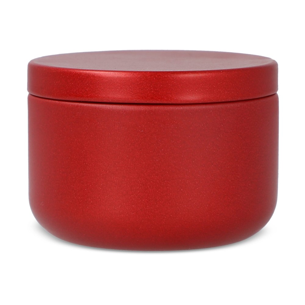 Asana unparfümierte Kerze auf Pflanzenbasis in recycelter Dose