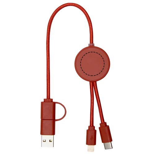 Citala 30 cm 5-in-1 Kabel aus recyceltem Kunststoff für Datenübertragung und 27W Schnellladung