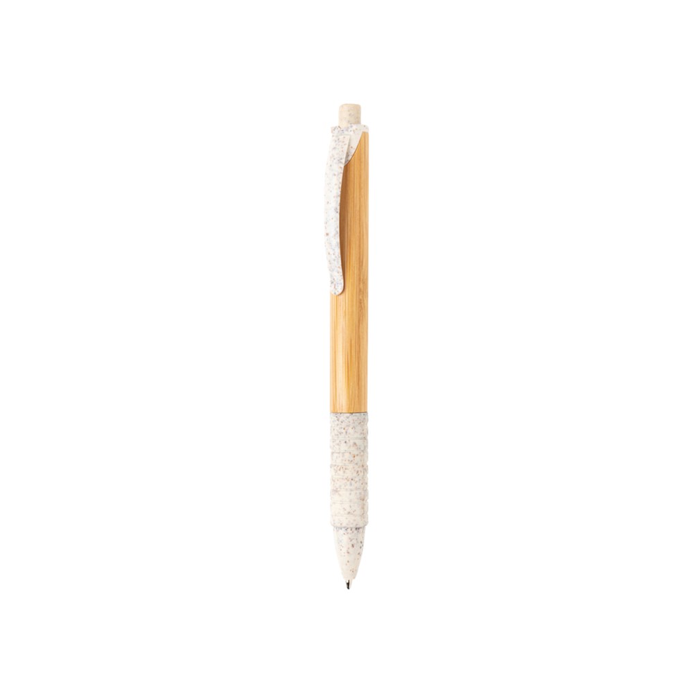 Bambus & Weizenstroh Stift - weiß (± PMS White)