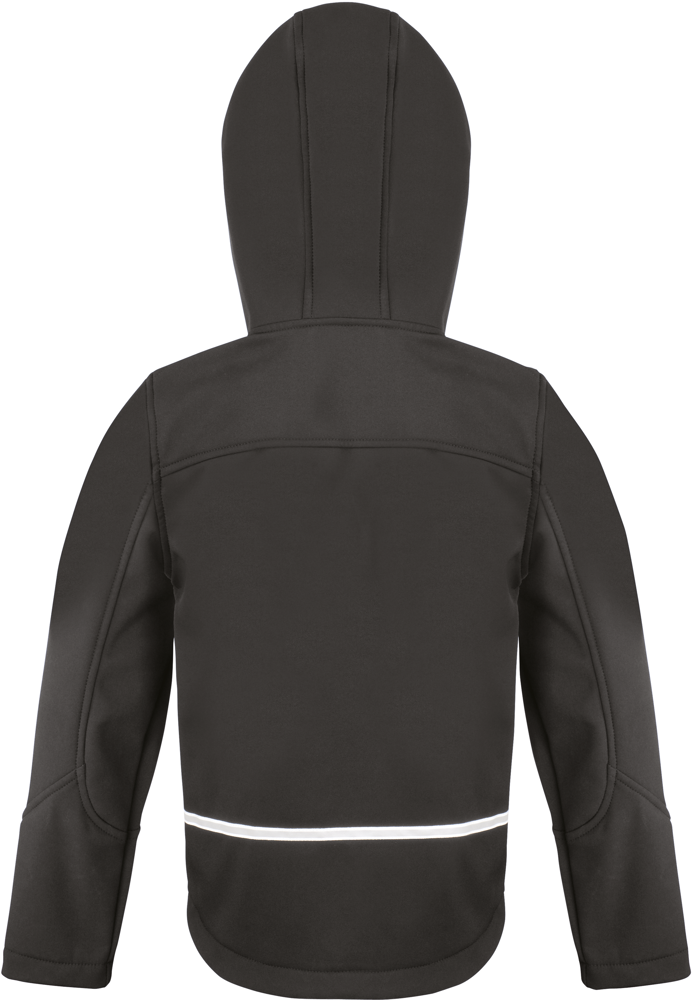 R224J - Kids Tx Performance Hooded Softshell Jacket