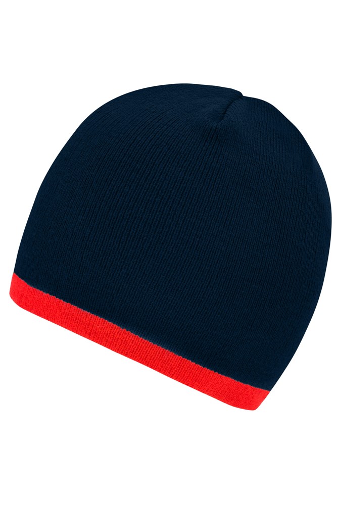 Beanie with Contrasting Border Beanie with Contrasting Border